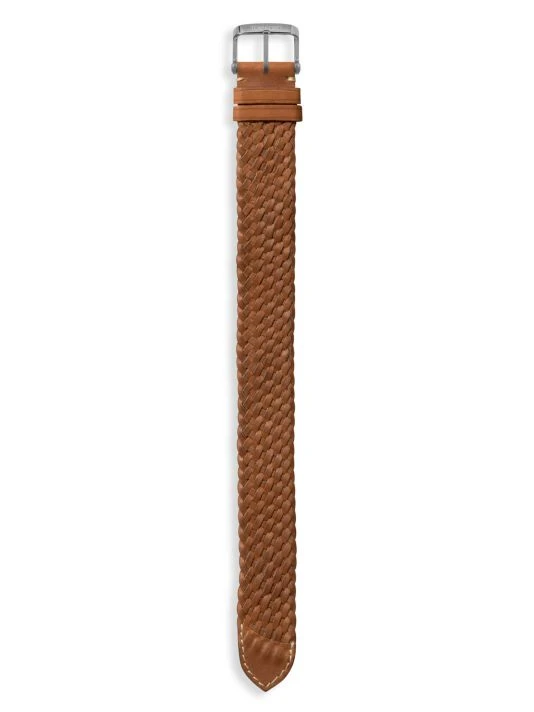 Tom Ford Braid Leather Watch Strap For Men Red 4 Tom Ford Braid Leather Watch Strap For Men Red - Image 4