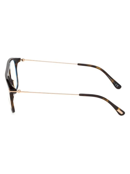 Tom Ford 55MM Square Blue Block Optical Glasses 4 Tom Ford 55MM Square Blue Block Optical Glasses - Image 4