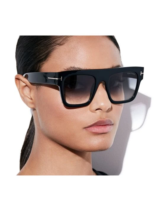 Tom Ford Renee 52MM Flat-Top Square Glasses 6 Tom Ford Renee 52MM Flat-Top Square Glasses - Image 6