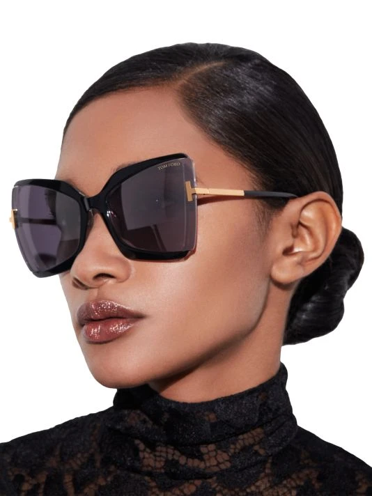 Tom Ford Gia 63MM Butterfly Sunglasses 4 Tom Ford Gia 63MM Butterfly Sunglasses - Image 4