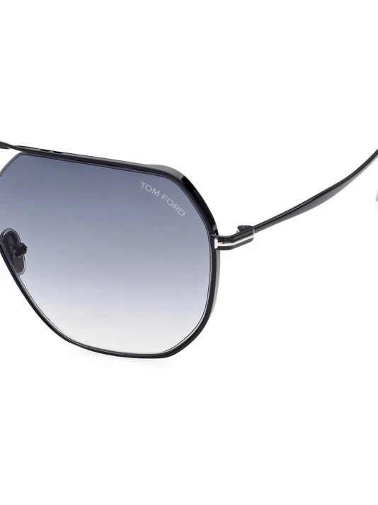 Tom Ford Gilles 59MM Geometric Sunglasses For Men 3 Tom Ford Gilles 59MM Geometric Sunglasses For Men - Image 3