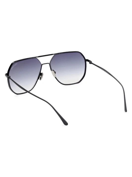 Tom Ford Gilles 59MM Geometric Sunglasses For Men 5 Tom Ford Gilles 59MM Geometric Sunglasses For Men - Image 5