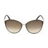 Tom Ford Penelope 59MM Polarized Lens Oversize Round Sunglasses