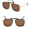 Tom Ford Huck 58MM Aviator Sunglasses For Men