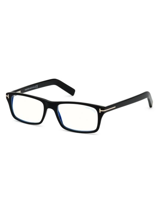 Tom Ford 55MM Square Blue Block Filter Optical Glasses For Men 2 Tom Ford 55MM Square Blue Block Filter Optical Glasses For Men - Image 2