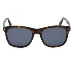 Tom Ford 55MM Eric Squared Tortoise Shell Sunglasses For Men
