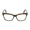 Tom Ford 55MM Blue Block Square Eyeglasses