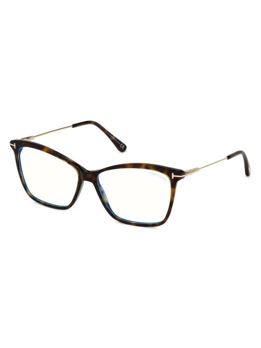 Tom Ford 56MM Square Blue Filter Eyeglasses 2 Tom Ford 56MM Square Blue Filter Eyeglasses - Image 2