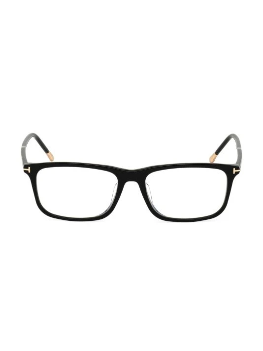 Tom Ford 57MM Rectangle Optical Glasses For Men 1 Tom Ford 57MM Rectangle Optical Glasses For Men