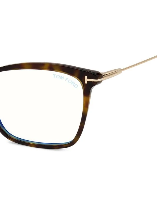 Tom Ford 56MM Square Blue Filter Eyeglasses 3 Tom Ford 56MM Square Blue Filter Eyeglasses - Image 3