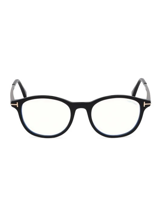 Tom Ford 50MM Blue Block Round Eyeglasses For Men 1 Tom Ford 50MM Blue Block Round Eyeglasses For Men