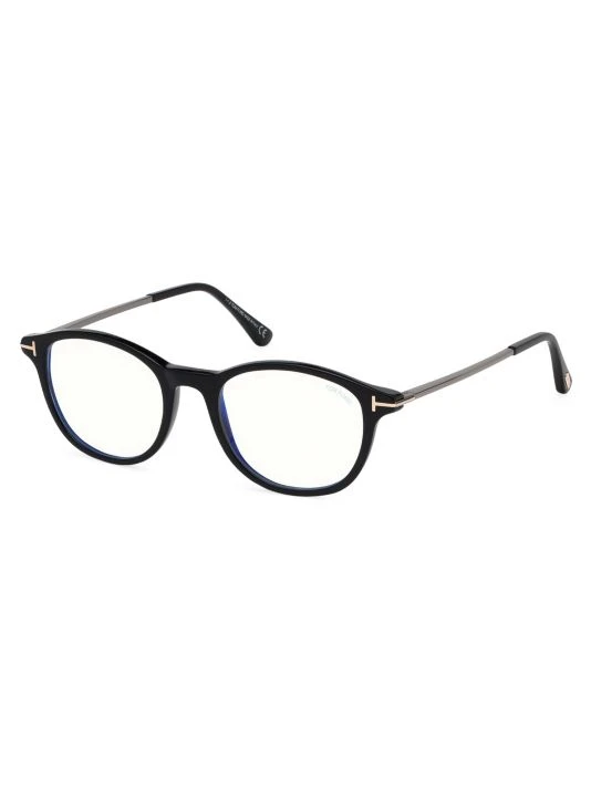 Tom Ford 50MM Blue Block Round Eyeglasses For Men 2 Tom Ford 50MM Blue Block Round Eyeglasses For Men - Image 2