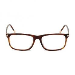 Tom Ford 57MM Plastic Square Optical Glasses For Men