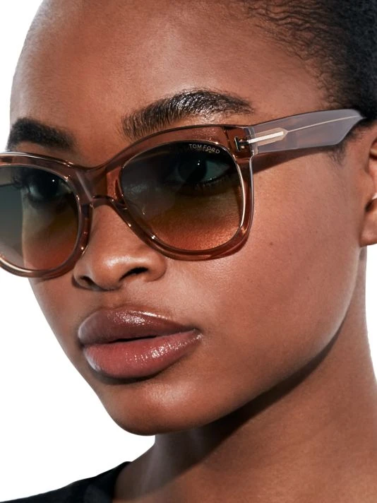 Tom Ford Wallace 54MM Cat Eye Sunglasses 5 Tom Ford Wallace 54MM Cat Eye Sunglasses - Image 5