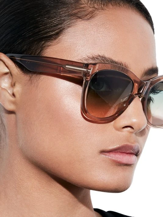 Tom Ford Wallace 54MM Cat Eye Sunglasses 6 Tom Ford Wallace 54MM Cat Eye Sunglasses - Image 6