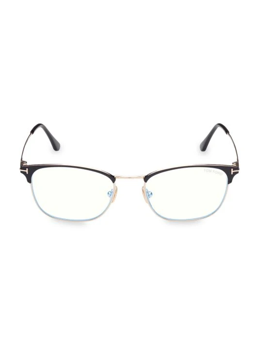 Tom Ford 52MM Blue Filter Square Glasses For Men 1 Tom Ford 52MM Blue Filter Square Glasses For Men