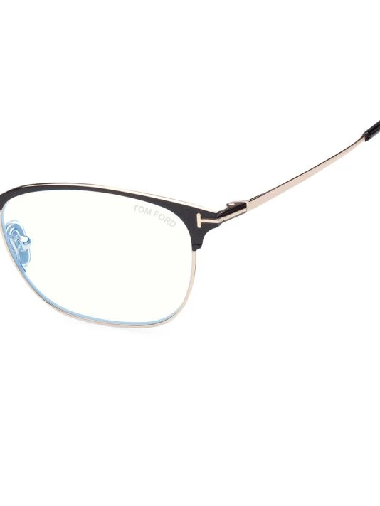 Tom Ford 52MM Blue Filter Square Glasses For Men 3 Tom Ford 52MM Blue Filter Square Glasses For Men - Image 3