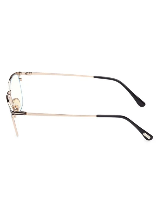 Tom Ford 52MM Blue Filter Square Glasses For Men 4 Tom Ford 52MM Blue Filter Square Glasses For Men - Image 4