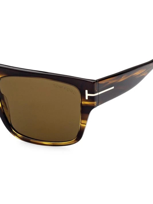 Tom Ford Dunning 55MM Rectangular Sunglasses For Men 3 Tom Ford Dunning 55MM Rectangular Sunglasses For Men - Image 3