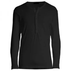 Tom Ford Long-Sleeve Henley For Men Black -Tom Ford Sales Shop unnamed file 233