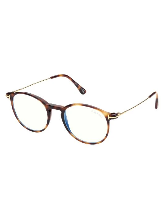 Tom Ford 51MM Blue Filter Round Glasses For Men 2 Tom Ford 51MM Blue Filter Round Glasses For Men - Image 2