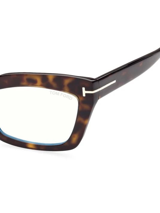 Tom Ford 54MM Cat Eye Optical Glasses 3 Tom Ford 54MM Cat Eye Optical Glasses - Image 3