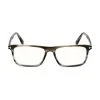Tom Ford 56MM Rectangular Blue Block Eyeglasses For Men