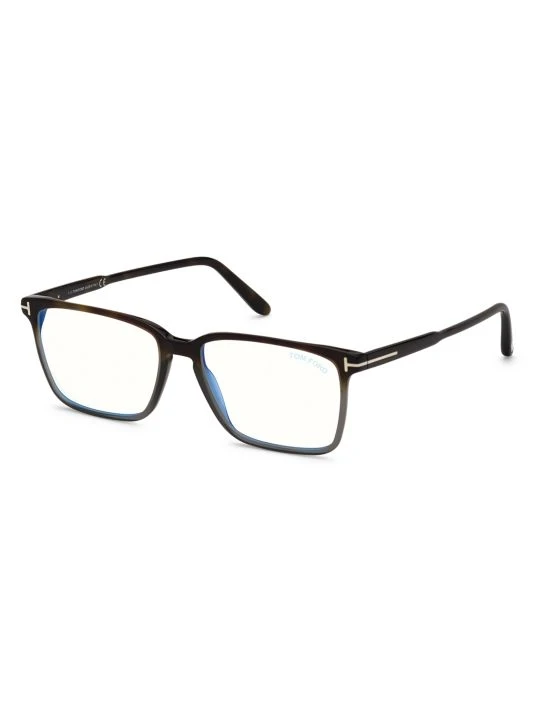 Tom Ford 54MM Blue Block Rectangular Optical Glasses For Men 2 Tom Ford 54MM Blue Block Rectangular Optical Glasses For Men - Image 2