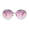 Tom Ford Yvette 60MM Round Sunglasses
