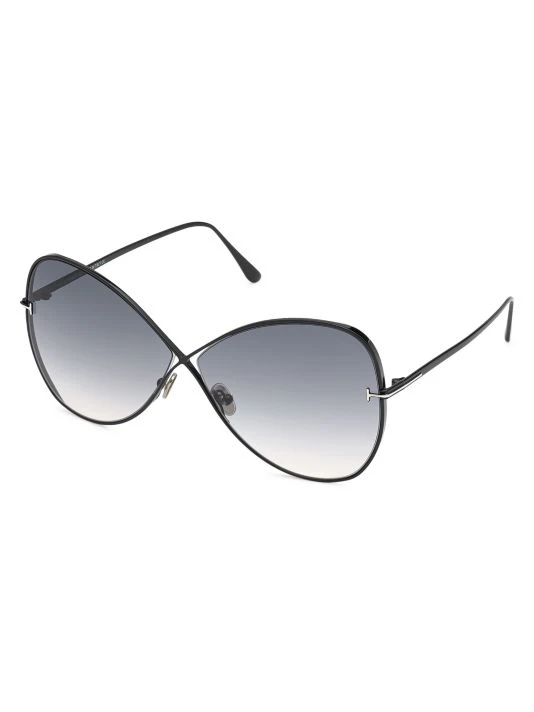 Tom Ford Nickie 66MM Butterfly Sunglasses 2 Tom Ford Nickie 66MM Butterfly Sunglasses - Image 2