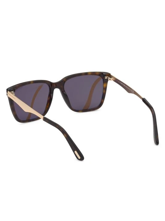 Tom Ford Garrett 56MM Square Sunglasses For Men 4 Tom Ford Garrett 56MM Square Sunglasses For Men - Image 4