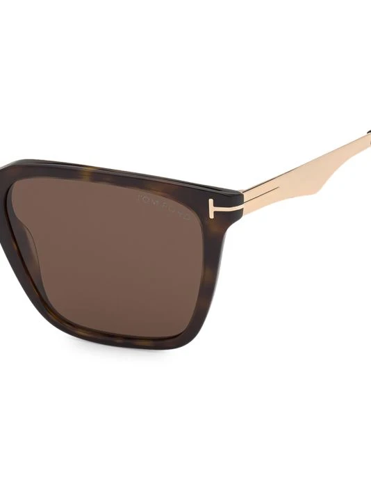 Tom Ford Garrett 56MM Square Sunglasses For Men 5 Tom Ford Garrett 56MM Square Sunglasses For Men - Image 5