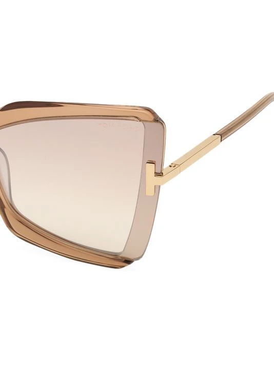 Tom Ford Gia 63MM Oversized Cat Eye Sunglasses 3 Tom Ford Gia 63MM Oversized Cat Eye Sunglasses - Image 3