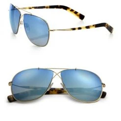 Tom Ford 61MM Aviator Sunglasses