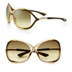 Tom Ford Whitney 64MM Oversized Oval Sunglasses