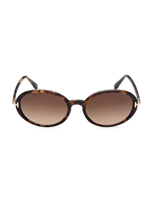 Tom Ford Raquel 56MM Round Sunglasses 1 Tom Ford Raquel 56MM Round Sunglasses