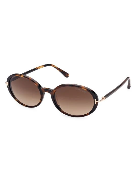 Tom Ford Raquel 56MM Round Sunglasses 2 Tom Ford Raquel 56MM Round Sunglasses - Image 2