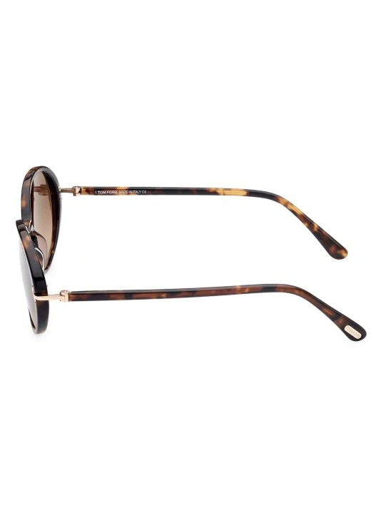 Tom Ford Raquel 56MM Round Sunglasses 4 Tom Ford Raquel 56MM Round Sunglasses - Image 4