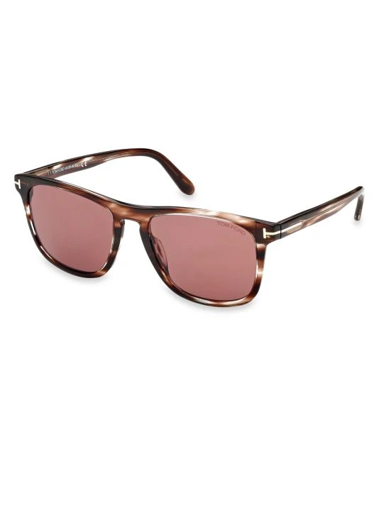Tom Ford 55MM Square Sunglasses For Men 2 Tom Ford 55MM Square Sunglasses For Men - Image 2