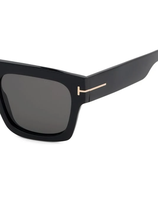 Tom Ford Fausto 53MM Rectangular Sunglasses 3 Tom Ford Fausto 53MM Rectangular Sunglasses - Image 3