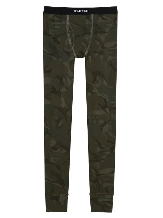 Tom Ford Camouflage Long Johns For Men 1 Tom Ford Camouflage Long Johns For Men