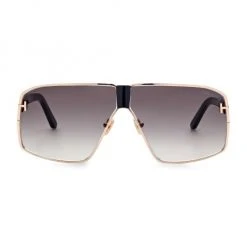 Tom Ford Reno 66MM Shield Sunglasses
