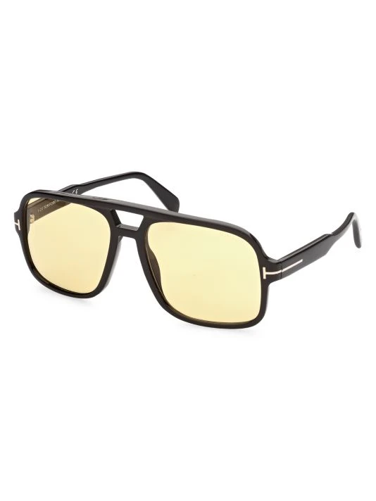 Tom Ford Falconer 60MM Navigator Sunglasses For Men 2 Tom Ford Falconer 60MM Navigator Sunglasses For Men - Image 2