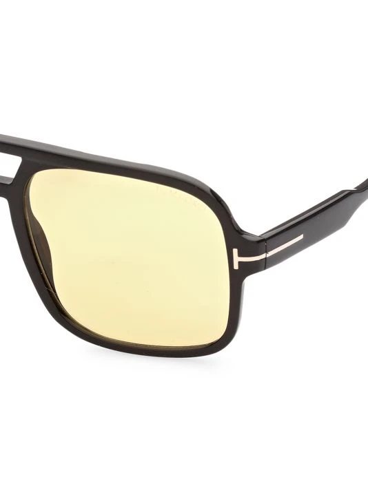 Tom Ford Falconer 60MM Navigator Sunglasses For Men 5 Tom Ford Falconer 60MM Navigator Sunglasses For Men - Image 5