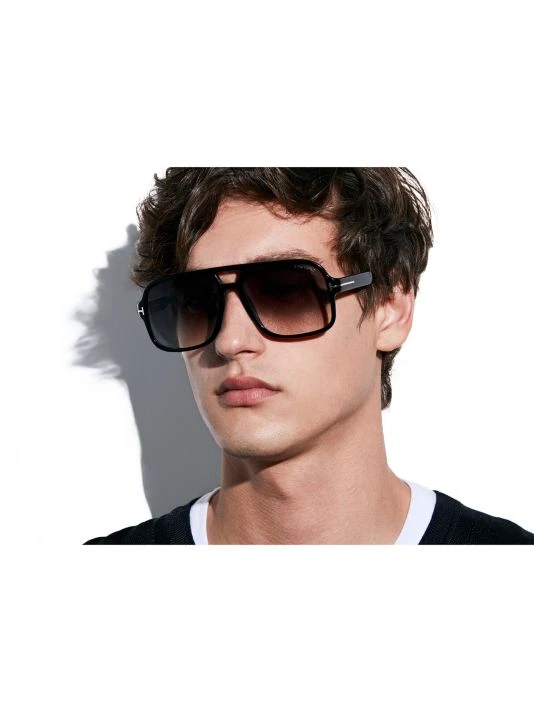 Tom Ford Falconer 60MM Navigator Sunglasses For Men 6 Tom Ford Falconer 60MM Navigator Sunglasses For Men - Image 6