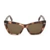 Tom Ford Wyatt 56MM Cat Eye Sunglasses