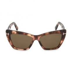 Tom Ford Wyatt 56MM Cat Eye Sunglasses